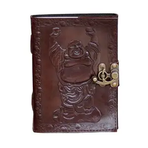 Buddha Design Wiccan Blank Book Of Shadows Journal con chiusura a lucchetto stregoneria Pagan gravidanza journal