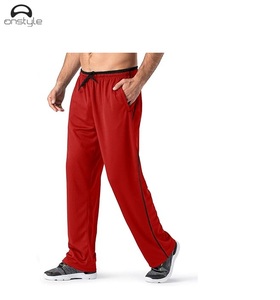 Pantalon d'été en polyester mince Pantalon décontracté pour homme Pantalon respirant en maille ample Climatisation Pantalon pour homme Pantalon de survêtement à séchage rapide - Product Image 3