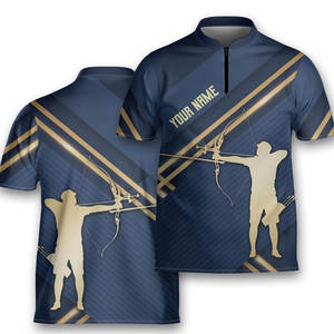 T-shirts d'été de tir à l'arc pour la chasse Maillots d'équipe entièrement imprimés Offres Spéciales à la mode durables pour le tir à l'arc à sublimation d'été - Product Image 6
