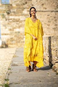 Nueva Llegada 2025, Túnica Larga Musulmana de Lujo Ecológica para Mujer, Tie Dye, Kaftan Informal Personalizado, Talla Grande, Africana Natural - Product Image 2