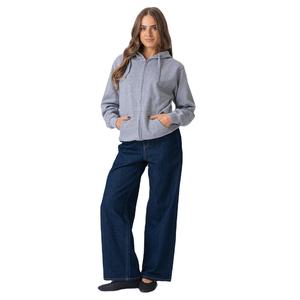 Sweat-shirt à capuche zippé pour femme de haute qualité, manches longues, tissu doux, vêtements de sport confortables pour femmes - Product Image 5