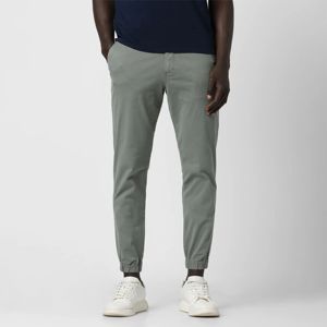 Casual Style <b>Men</b> <b>Stretch</b> Jogger Pants Soft Cotton Blend Tapered Fit Great for Everyday Comfort and Leisure Activities - Product Image 1