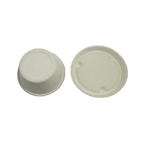 Fiambrera de salsa de caña de azúcar de bambú de bagazo ecológico biodegradable para llevar reciclar tazón de sopa de papel desechable grande con tapa - Product Image 4