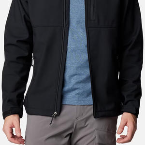 Vestes à fermeture éclair simples et bon marché pour hommes avec impression de logo personnalisée de haute qualité Vestes confortables Tissu respirant - Product Image 3