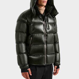 Doudoune de haute qualité pour hommes avec logo personnalisé élégant Nouveau design Chaud Confortable Vêtements d'extérieur d'hiver Veste bulle décontractée pour hommes - Product Image 3