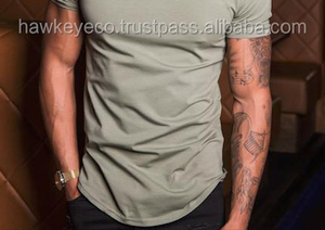 T-shirts pour hommes en jersey 100% coton, coupe ajustée, personnalisables avec votre logo de marque, imprimés décontractés à manches courtes - Product Image 3