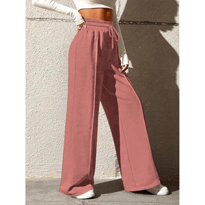 2025 Premium quality Breathable wide leg <b>baggy</b> <b>trousers</b> <b>for</b> <b>women</b> High waisted all season <b>baggy</b> <b>trousers</b> <b>for</b> <b>women</b> - Product Image 4