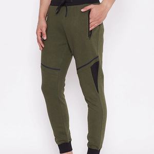 Pantalon de survêtement unisexe de luxe OEM, taille mi-haute élastique, coupe ample et jambe large, en molleton bouclette épais décontracté, style jogger personnalisé, délavé, pour homme - Product Image 1