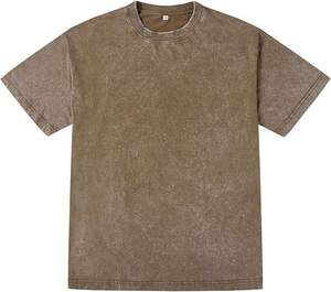 T-shirts pour hommes en coton 100% tricoté, respirant, séchage rapide, grande taille, design tendance, prix de gros, 220g, fabrication Isha - Product Image 3