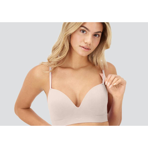 Reggiseno Bralette Push-Up Senza Cuciture Maidenform M da Donna MBT110 Evening Blush con Chiusura Frontale, Supporto Wireless, Coppa a Triangolo, Taglia L - Product Image 2