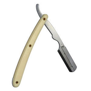 Salon professionnel barbier rasoir droit en acier inoxydable coupe gorge longue poignée rasage rasoir manuel Salon de coiffure - Product Image 2