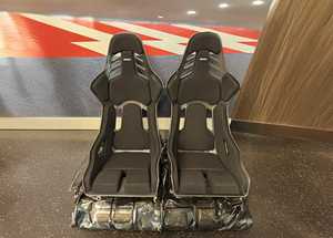 Carbon Fiber <b>Seats</b> Full Skeleton Design Black - Product Image 6