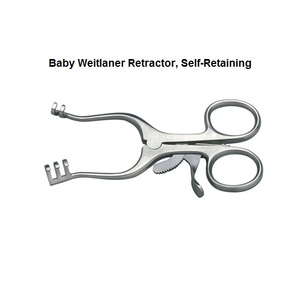 Weitlaner Retractor manual de acero inoxidable Juego de instrumentos para bebés - Product Image 5