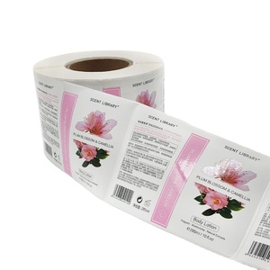 สติกเกอร์โลโก้แบบกำหนดเอง ม้วนฉลากกันน้ำ กระดาษกาวในตัว ดีไซน์ล่าสุด สำหรับยา น้ำยาหยอดตา อุตสาหกรรม - Product Image 6