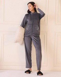 Ensemble de survêtement en coton pour femmes, sweat-shirt léger et jogging, confort quotidien, tenue décontractée douce - Product Image 5