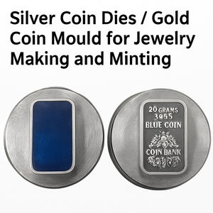 Moules de frappe de pièces romaines en or et en argent personnalisés SAT Jewelry pour presse hydraulique, moules de frappe France Tadjikistan Russie Pérou - Product Image 2