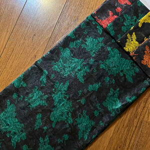 Vente en gros d'usine, tissu voile imprimé lurex soudanais, robe pour femmes, séchage rapide - Product Image 1