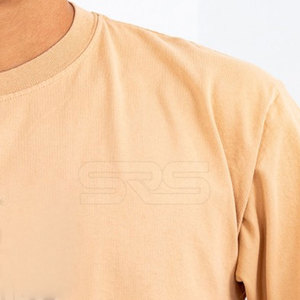 T-shirt en coton personnalisé à quantité minimale de commande bas pour les hommes T-shirt vierge sur la taille pour les adultes T-shirt sur la taille pour les hommes à vendre en ligne - Product Image 5