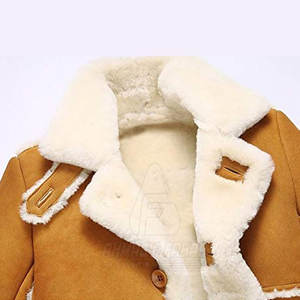 Abrigo de Cuero Gamuza para Hombre, Diseño Moderno, Abrigo de Cuero para Ropa de Calle, Moda Casual - Product Image 4