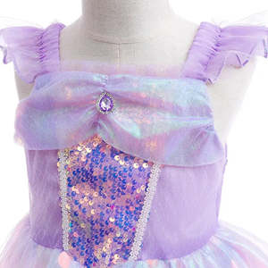 Disfraz de Sirena Pequeña para Niñas, Vestido de Personaje de Anime Japonés con Top para Disfraces de Payasos y Animales Infantiles - Product Image 3