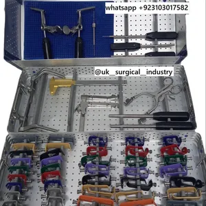 脊椎管状リトラクターセット完全なMISセットドイツ製ステンレス鋼脊椎手術リトラクターセット