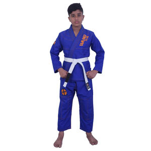 ชุดกิโมโน BJJ GI แบบดั้งเดิมของจิวจิตสึชุดออกกำลังกายทำจากผ้าฝ้าย100% ทนทานสำหรับศิลปะการต่อสู้ - Product Image 2