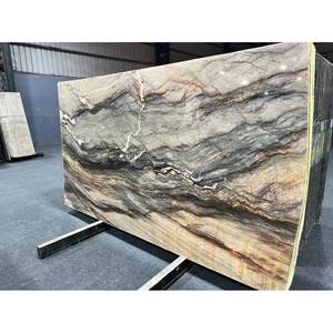 Marbre travertin naturel exotique pour entrée chambre escalier salle de bain cuisine villa-finition adoucie pour carrelage et baignoire - Product Image 3