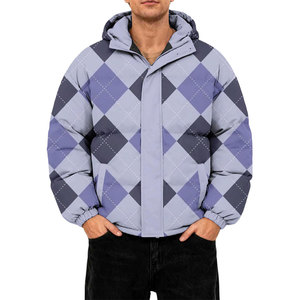 Veste matelassée noire de haute qualité, veste matelassée pour homme, veste matelassée d'hiver pour adultes, hommes - Product Image 4