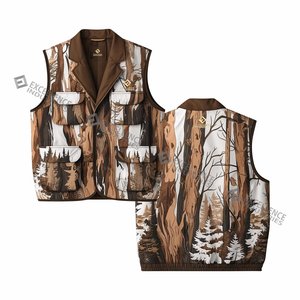 Nuevo diseño de deportes al aire libre Primavera Verano transpirable cómodo chaleco ajustable Chaleco de caza para la venta hecho en Pakistán - Product Image 3