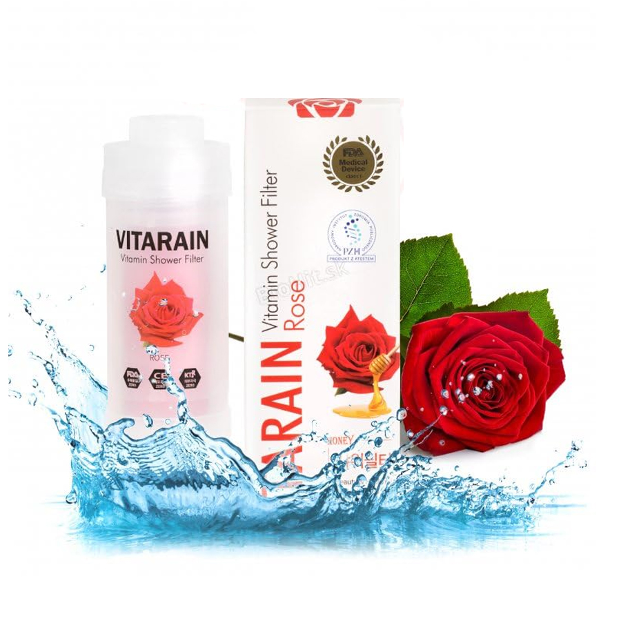 Filtre de douche vitaminé Vitarain SW-07 Rose