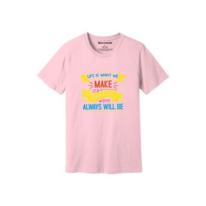 Camiseta de algodón 100% con temas de amabilidad, estampado de estilo informal, 12 opciones de color, 160-180, colocación de diseño personalizable GSM pesado - Product Image 6