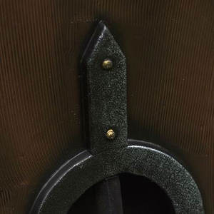 Bouclier Viking en acier à haute teneur en carbone de qualité supérieure, fabrication personnalisée, motif de bataille, décoration intérieure - Product Image 4