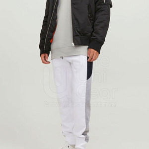 Pantalones de Hombre de Diseño Personalizado de Alta Calidad, Último Modelo, Corte Recto, Cintura Media, Ligeros, Servicios OEM, Parte Inferior Curva con Rayas, 100% Algodón - Product Image 2