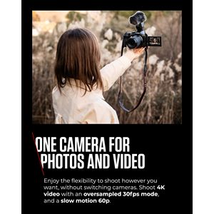 Appareil photo numérique hybride professionnel 32,5 MP avec capteur CMOS Dual Pixel AF II, compositage en appareil photo, diffusion en direct UVC UAC - Product Image 6