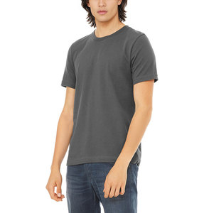 เบลลา + เสื้อยืดแขนสั้นสำหรับผู้ชายเสื้อยืดพิมพ์โลโก้ออกแบบได้ตามต้องการสำหรับ3001แคนวาส - Product Image 1