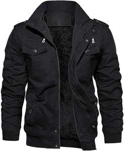 Men Genuine Cowhide <b>Leather</b> <b>Fur</b> Jacket Classic Outerwear, Premium Handmade Winter <b>Coat</b> <b>with</b> Soft Inner Lining and Durable Finish - Product Image 1