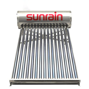 Sunrain SUS304ステンレス鋼耐腐食性高効率耐久性タンクホームホテル商業用ソーラー温水器 - Product Image 4