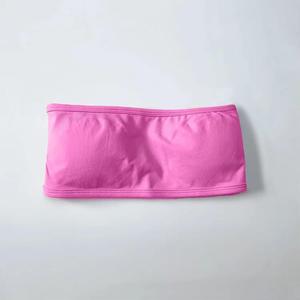 Soutien-gorge de yoga sans fil réglable à double couche pour femmes avec logo avant pour le sport et la salle de sport - Product Image 5