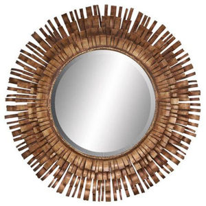 Great Design Brass And Glass Wall <b>Mirrors</b> <b>Gold</b> Finished Border Wall Mounted <b>Round</b> <b>Mirror</b> for Home Bathroom Decorations - Product Image 1