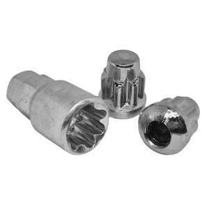 น็อตกันขโมย GM / FD / VOLKS / CHY / MTS / HD wrench 17/19mm M12X1.5 (5ชิ้น) สัญลักษณ์-2709 - Product Image 1