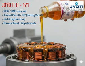 Vernis isolant électrique en polyesterimide, classe H, durcissement rapide, pour moteurs et transformateurs, Jyoti H-171 - Product Image 3