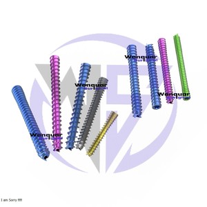 Self <b>Tapping</b> Straight Headless Compression <b>Screw</b> (PMPL) Size 10/50mm Titanium Steel Top Of Our Production Made By Wenquar - Product Image 5