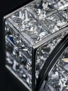 Bague classique en argent sterling 925 de Jasen Jewelry, design hip-hop avec diamants en moissanite glacés, bague de mariage pour homme - Product Image 5