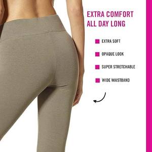 Wholesale Best Quality High Waist Yoga Gym Women Spandex <b>Nylon</b> <b>Leggings</b> Quick Dry Full Comfortable Elastic Waist Yoga <b>Leggings</b> - Product Image 6