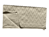 Serviette de bain de luxe 90x150cm avec motif jacquard, 100% coton, fil cardé 20/2, couleurs et design personnalisés, serviettes en gros