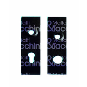 Black ABS Overhead <b>Door</b> <b>Plate</b> Model 251867 - Product Image 1