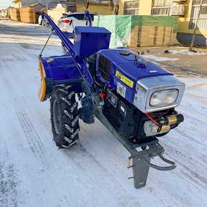 Vente chaude 8HP Diesel Mini tracteur à pied à 2 roues motoculteur à main avec moteur à engrenages pour usage agricole - Product Image 3