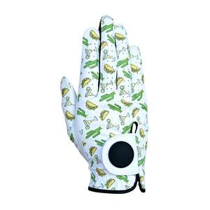 Gants de golf unisexes en cuir de mouton respirant de qualité supérieure Conception personnalisée pour la pratique de tournois de sports de plein air de haute qualité - Product Image 2