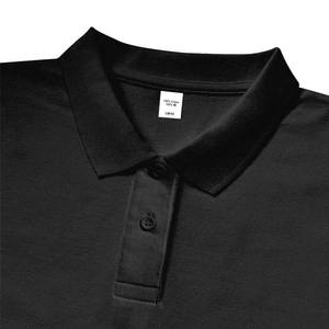 2025 Nueva camiseta Polo con logotipo bordado impreso personalizado de alta calidad 100% algodón venta directa de fábrica manga corta talla XL hombres mujeres - Product Image 6