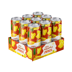 Jus d'ananas Datata 330mL, fraîchement pressé, en conserve, certifié FSSC ISO HALAL, prix de distribution en gros - Product Image 6